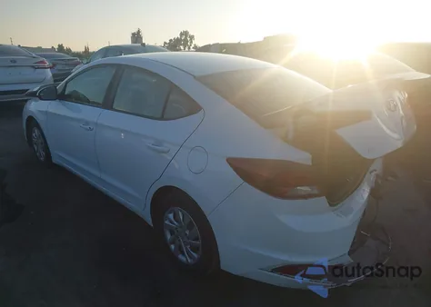 2019 Hyundai Elantra Se z USA, uszkodzony, nr VIN 5NPD74LFXKH484270